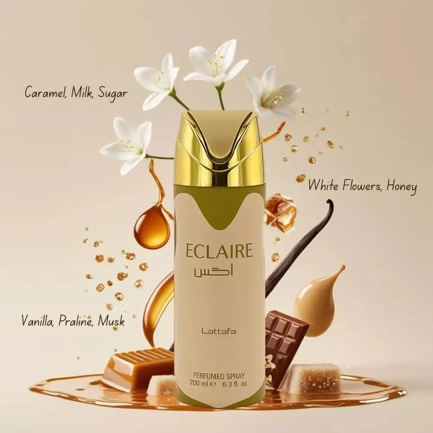 Perfume Árabe Corporal en Spray Lataffa -eclaire 2