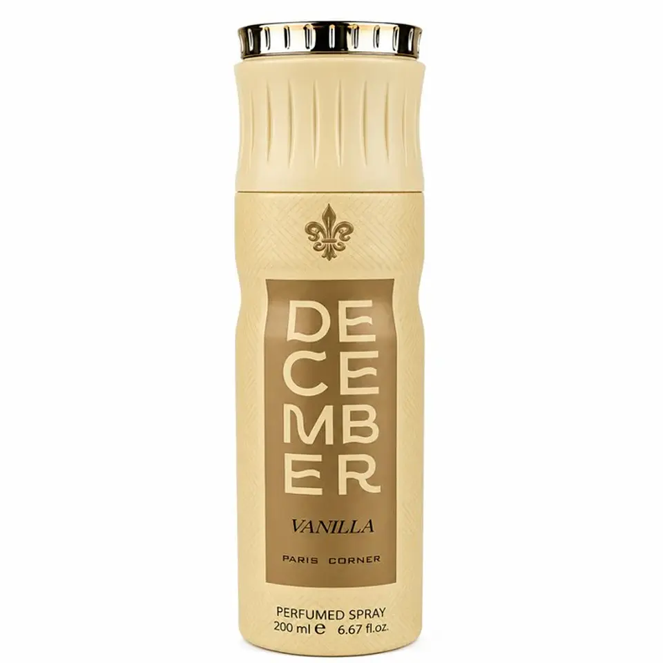 perfume spray Paris Corner December Vannile 200ML 1