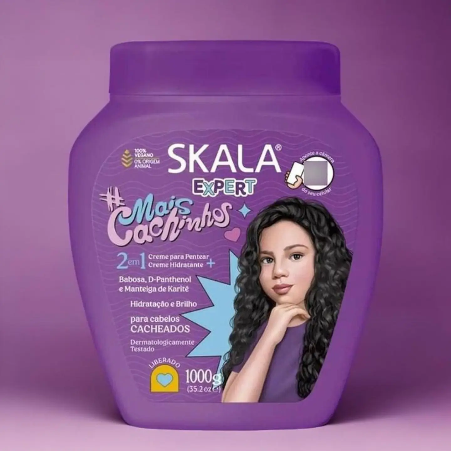    Skala Expert Acondicionador y Mascarilla Mais Cachinhos 2en1 1000g 1