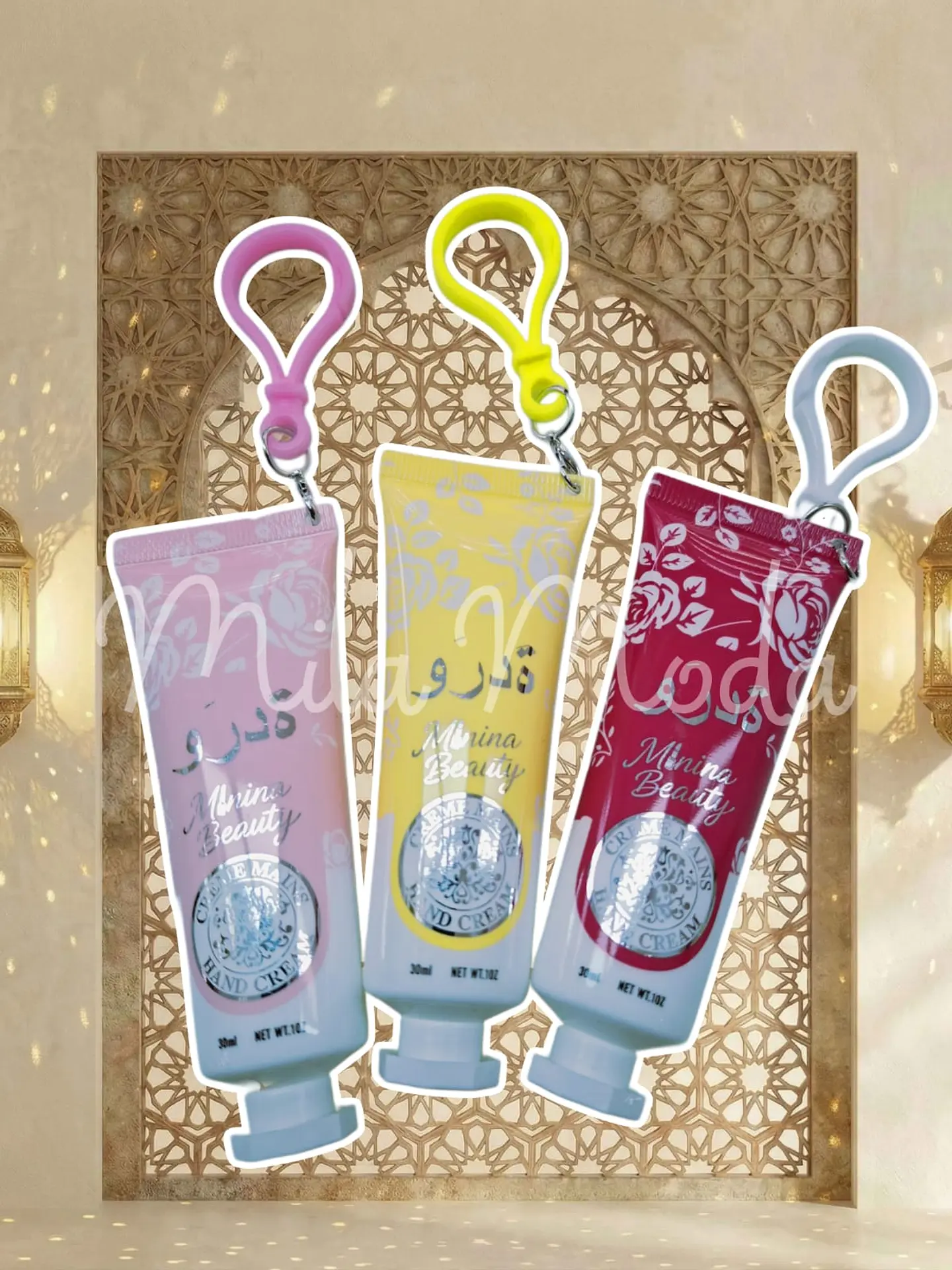 Set de cremas para manos estilo arabe 1
