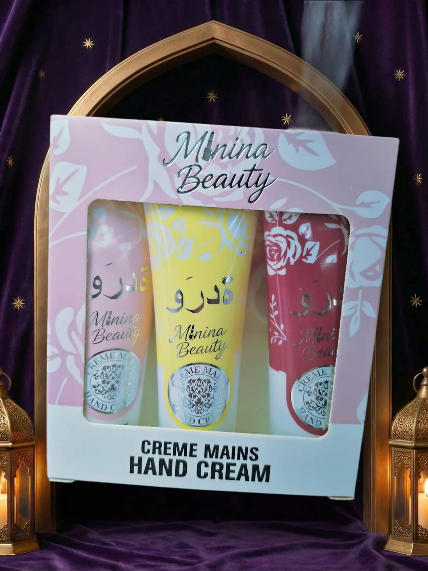 Set de cremas para manos estilo arabe 2
