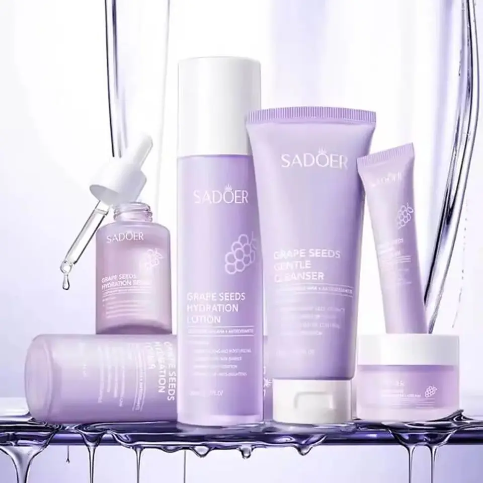 Kit de Skincare extracto de uva Sadoer  2