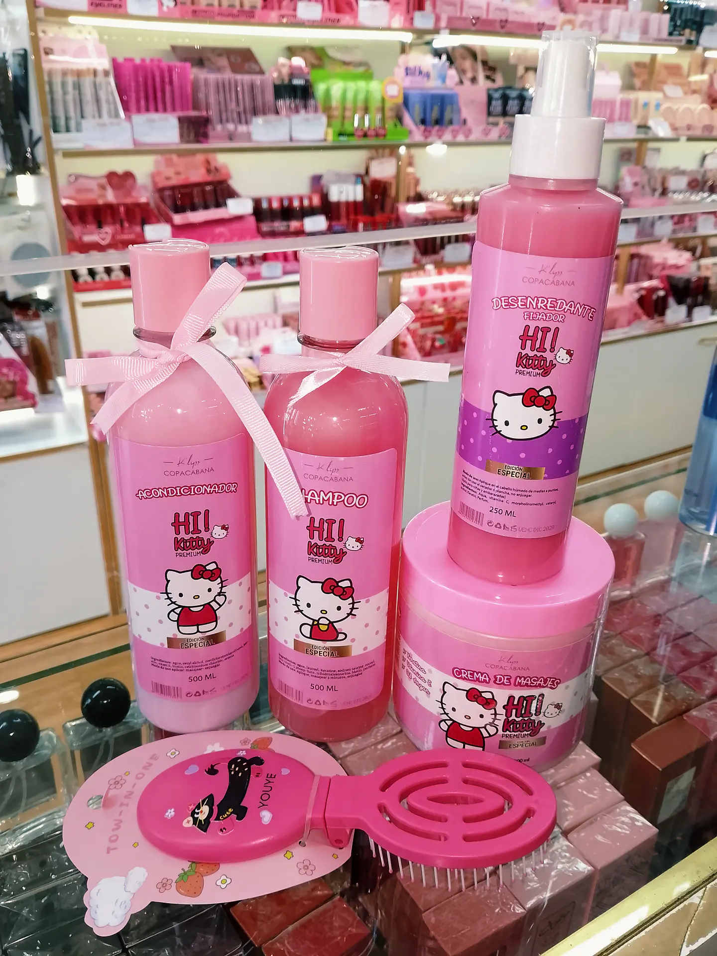 kit capilar niñas hello kitty 1