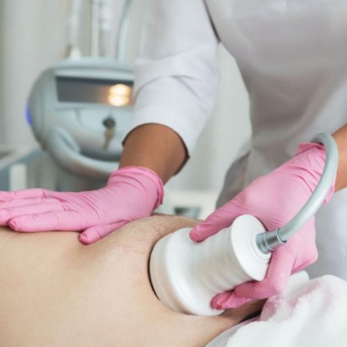 Sesión reductiva, celulitis, reafirmante de dos equipos de electro estética y masaje localizado.
