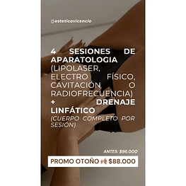 Promoción de 5 Sesiones Sculpt +4 Masajes Localisados