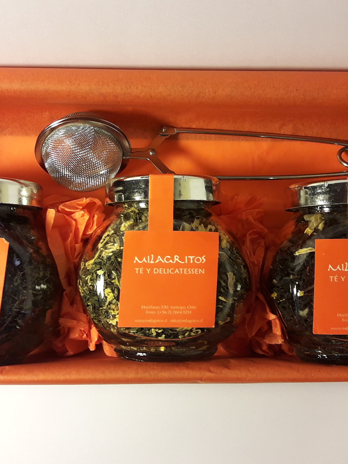 Pack 3 tes + infusor 1