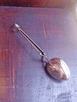 Infusor tenaza cuchara