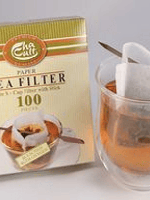 Filtro de papel taza/palo