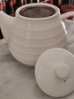 Tetera Ceramica Blanca - Miniatura 2