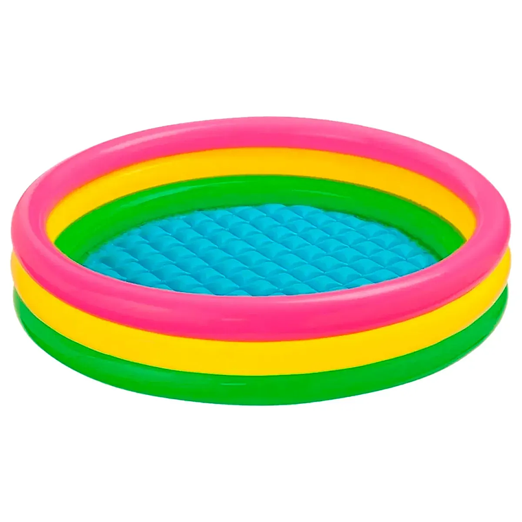 Piscina Inflable Redonda 3 Aros Intex 147cm  3