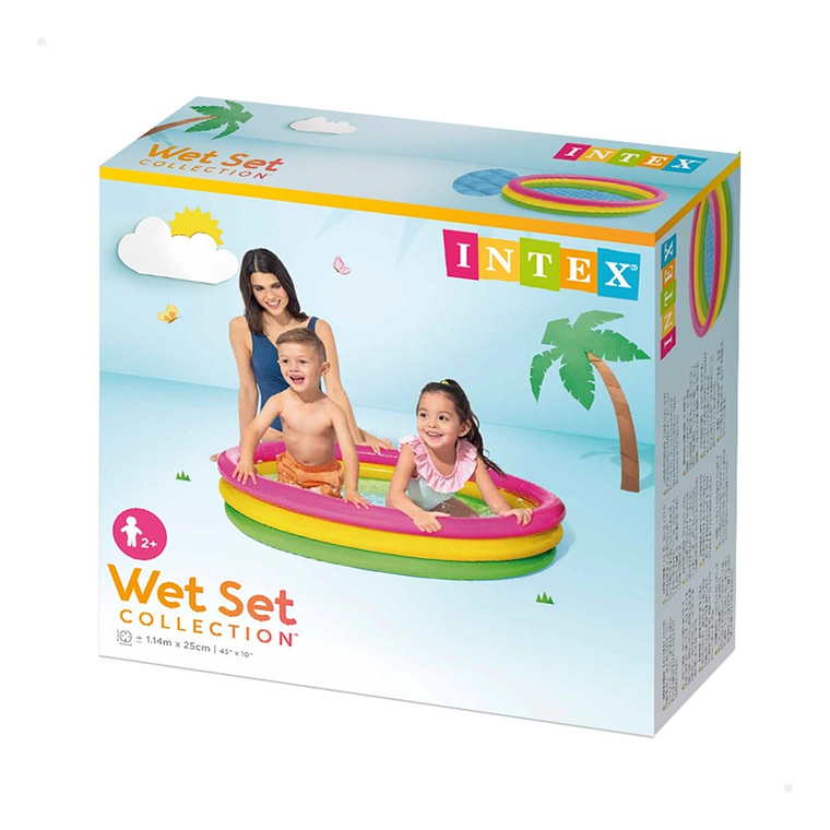 Piscina Inflable Redonda 114 cm Intex Niños  3
