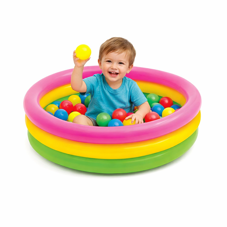Piscina Redonda Inflable Intex 86 cm Niños  2