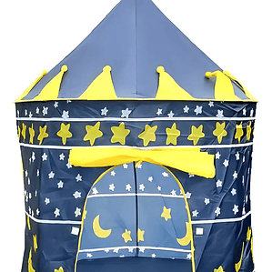 Carpa Castillo Azul Plegable Camping Infantil 