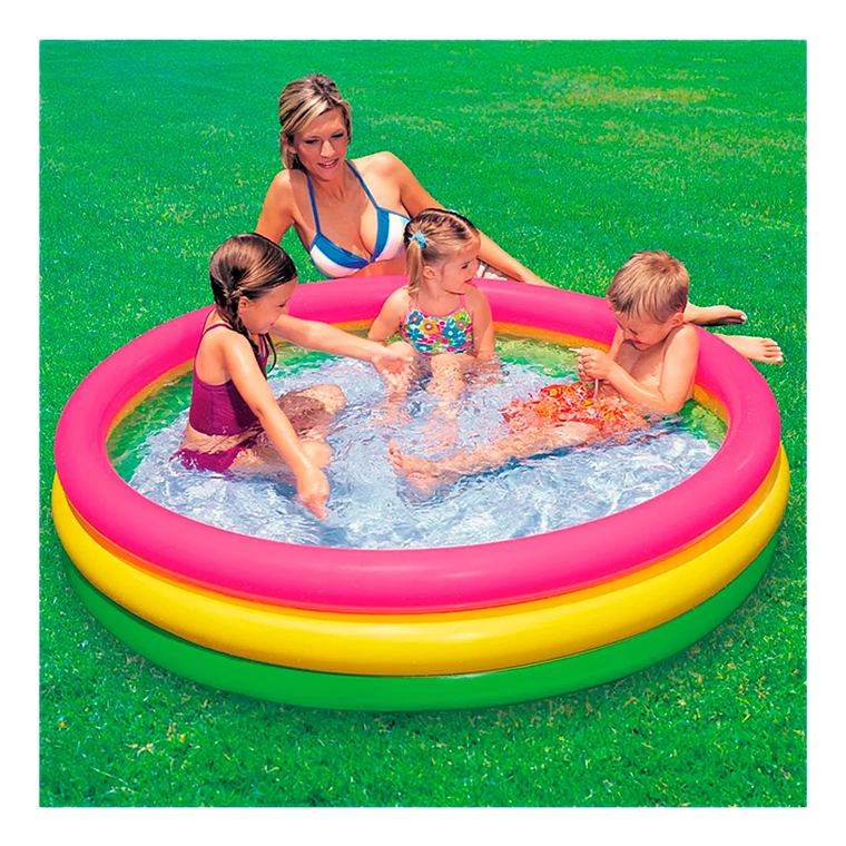 Piscina Inflable 86cm + 50 Pelotas Para Piscina 4