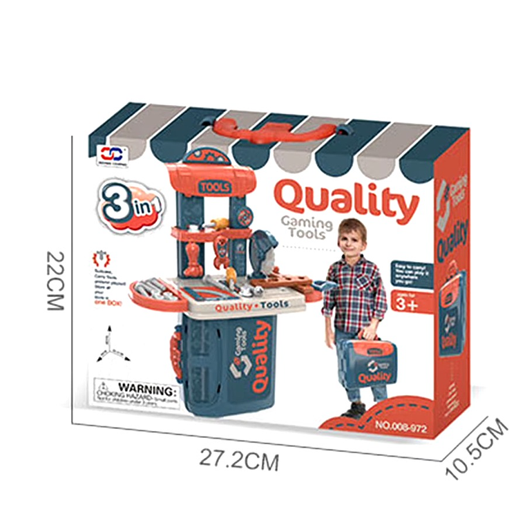 Set Herramientas 3 en 1 Juguetes Niño 2