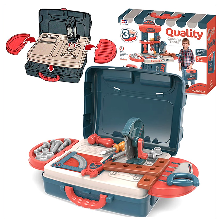 Set Herramientas 3 en 1 Juguetes Niño 6