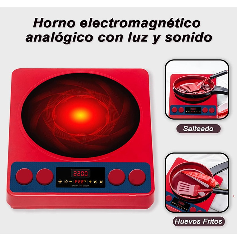 Set Cocina Infantil Niña 61 pcs  6