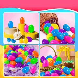 Huevos Vacíos De Pascua Sorpresa X12 Und