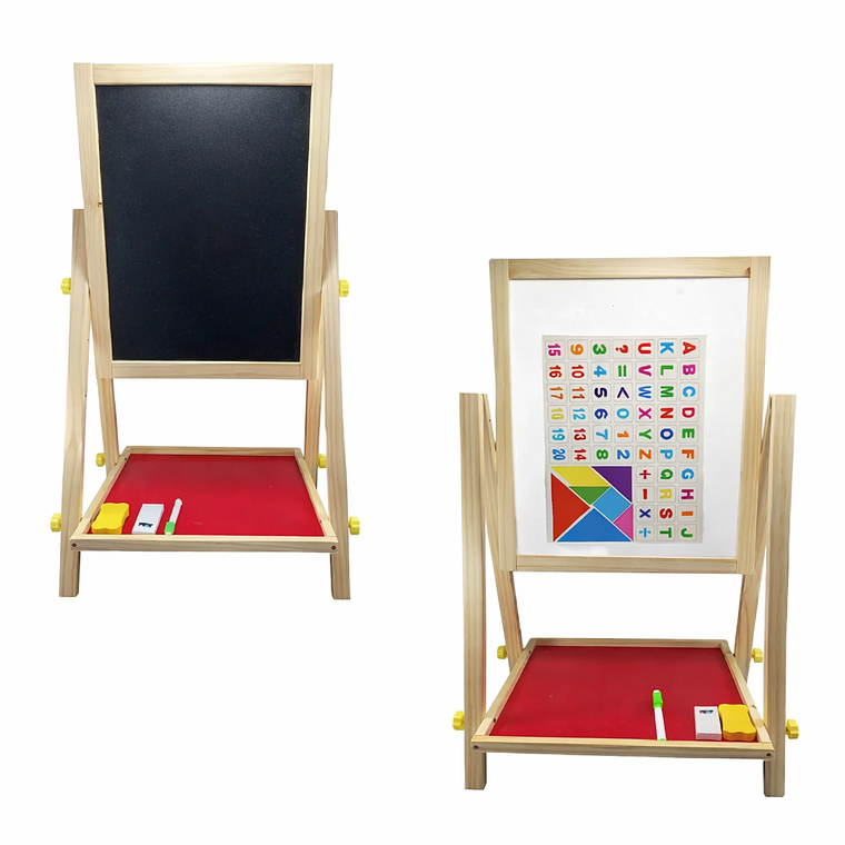 Tablero Didáctico Infantil 2 en 1 3