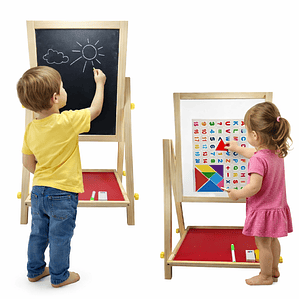 Tablero Didáctico Infantil 2 en 1