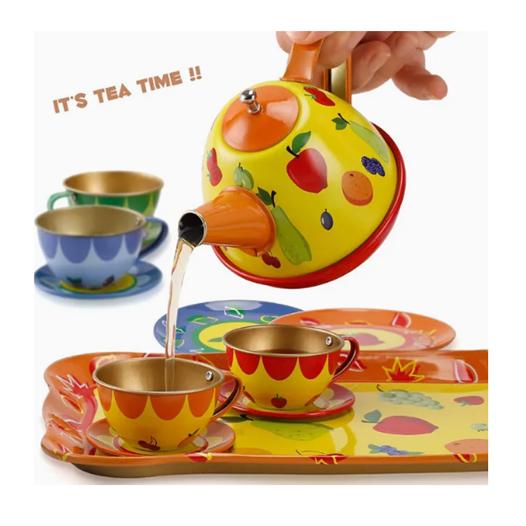 Juego de Vajilla Infantil para Cocinar y Aprender 4