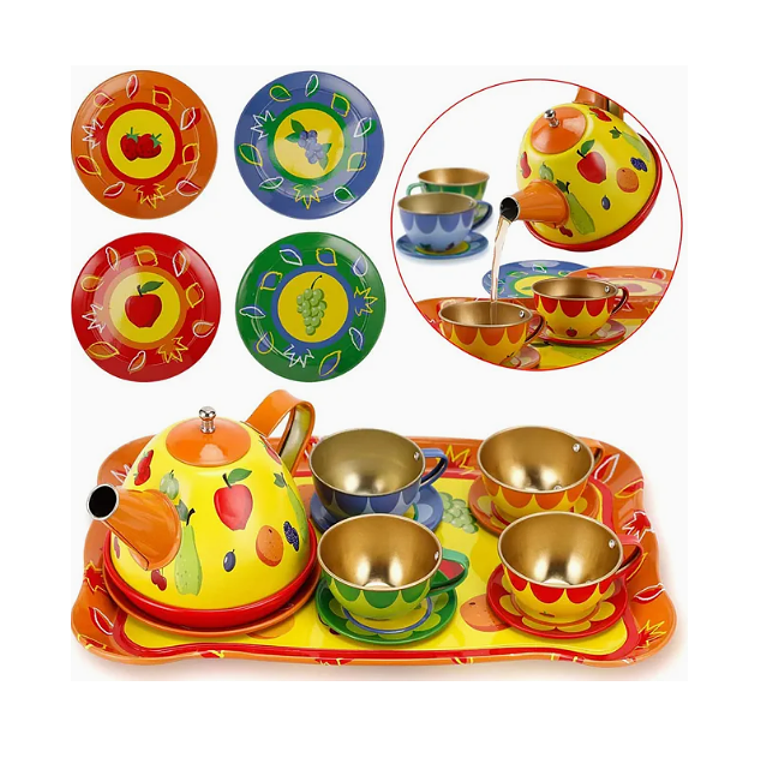 Juego de Vajilla Infantil para Cocinar y Aprender 5