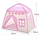 Carpa Castillo Infantil Rosada Tienda Princesa para Niñas y Niños - Miniatura 4