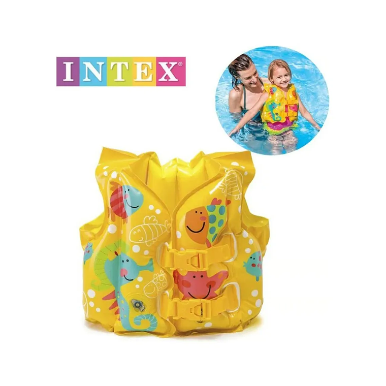 Chaleco Flotador para Niño Intex 3
