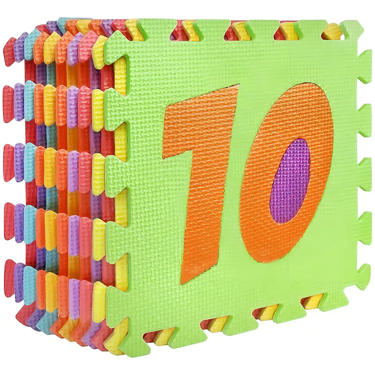 Tapete Fomi Para Niños Y Bebes Numeros 4