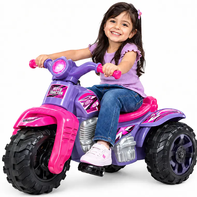 Moto Tractor Infantil Con Sonido 3