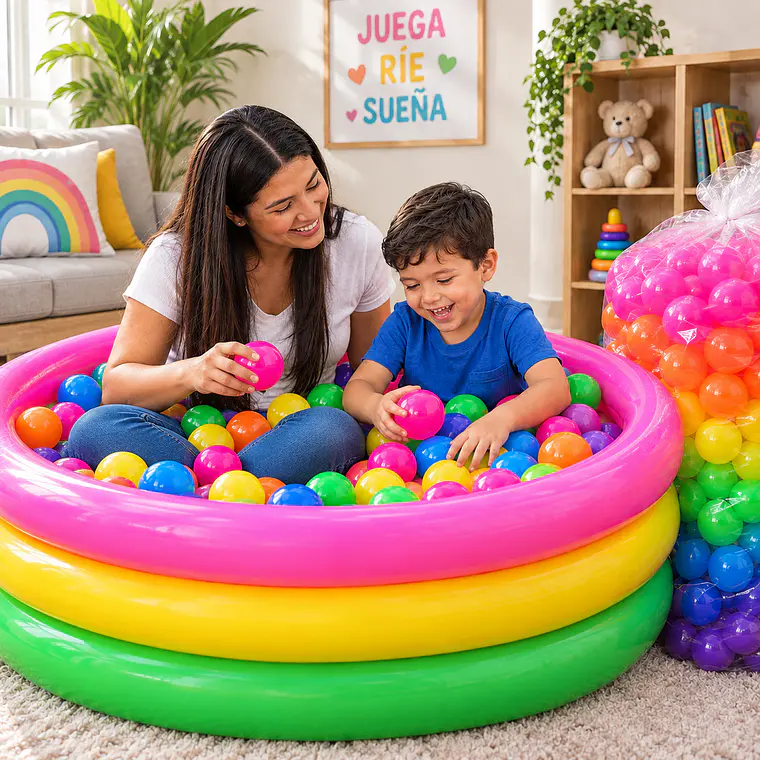 Piscina Inflable 147 cm + 200 Pelotas Para Piscina 1