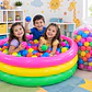 Piscina Inflable 4 Aros Intex 168 cm + 400 Pelotas multicolor - Miniatura 1