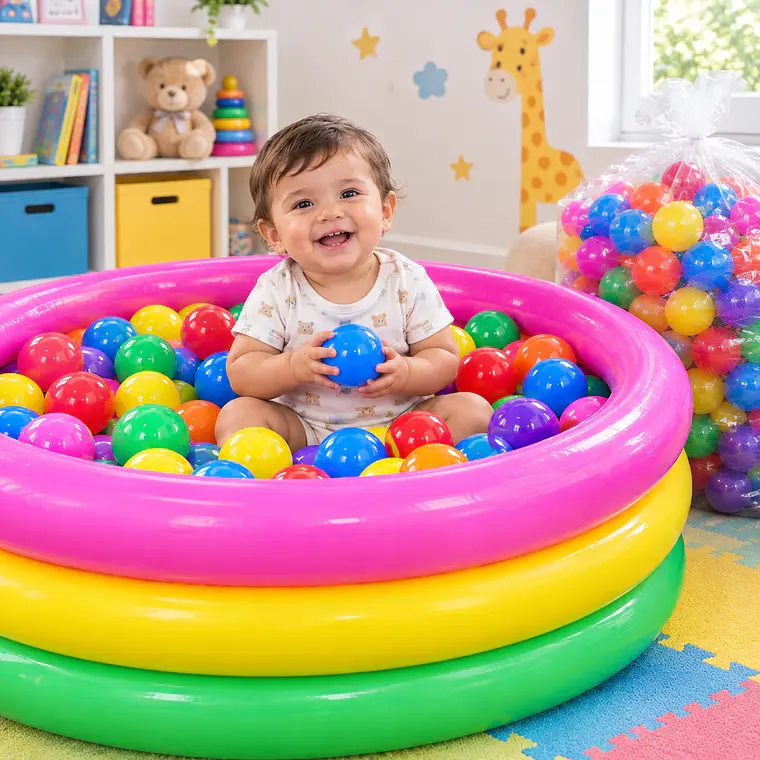 Piscina Inflable 86cm + 50 Pelotas Para Piscina 1
