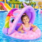 🦄 Flotador Unicornio Infantil - Miniatura 1