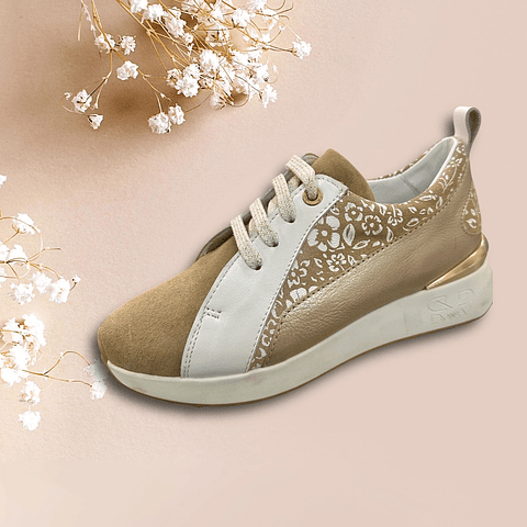 Ténis Floral Chic Dona V