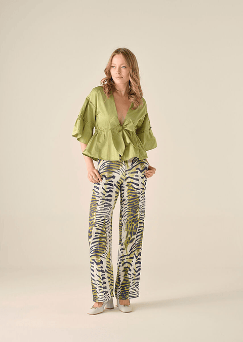 Parka Verde Cristina Barros