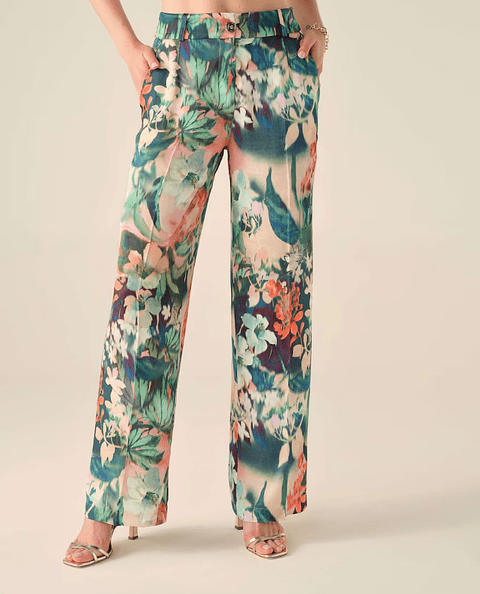 Calça Cristina Barros Floral