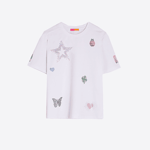 T-Shirt Amalia Vilagallo Branca