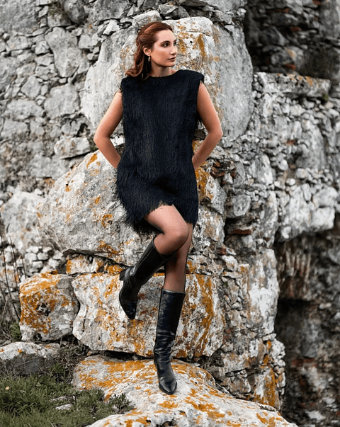 Vestido cava Manuela Moreira