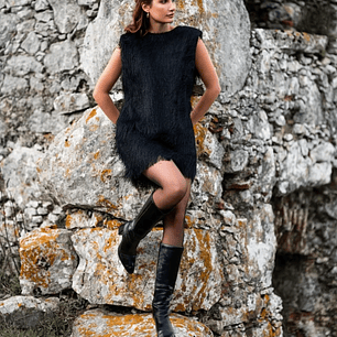 Vestido sin mangas de Manuela Moreira