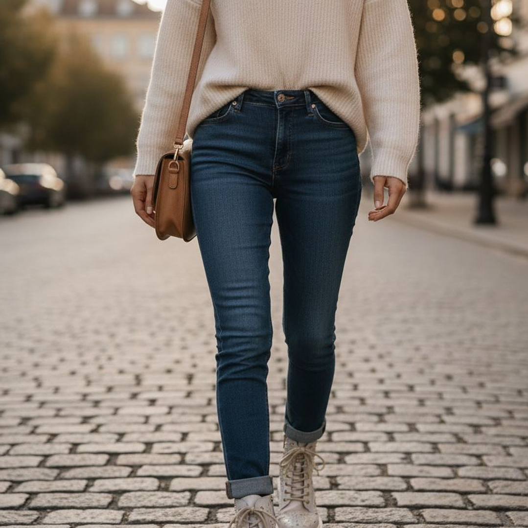 Bota branca Invogue 2