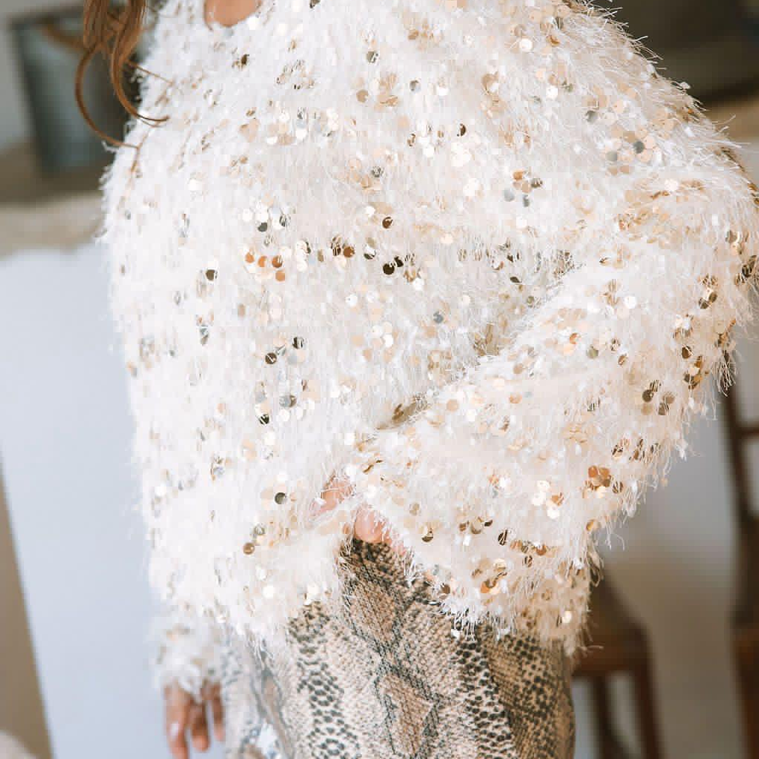 Blusa Maitte glamurosa brilhante  1