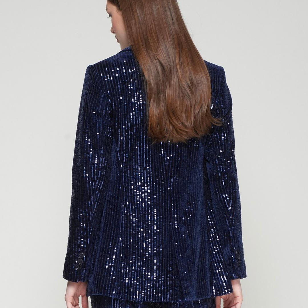Vilagallo jacket, crafted in a shimmering fabric 2