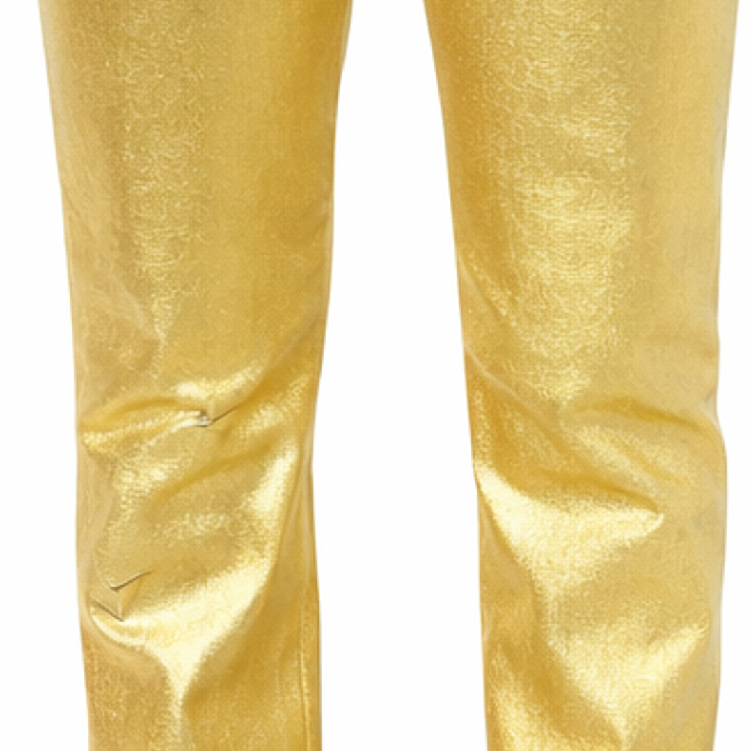 Calças douradas glitter Miss You 1