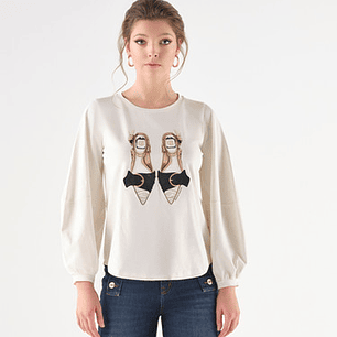 Cristina Barros´shoe tunic