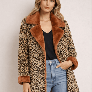 Abrigo leopardo Maitté
