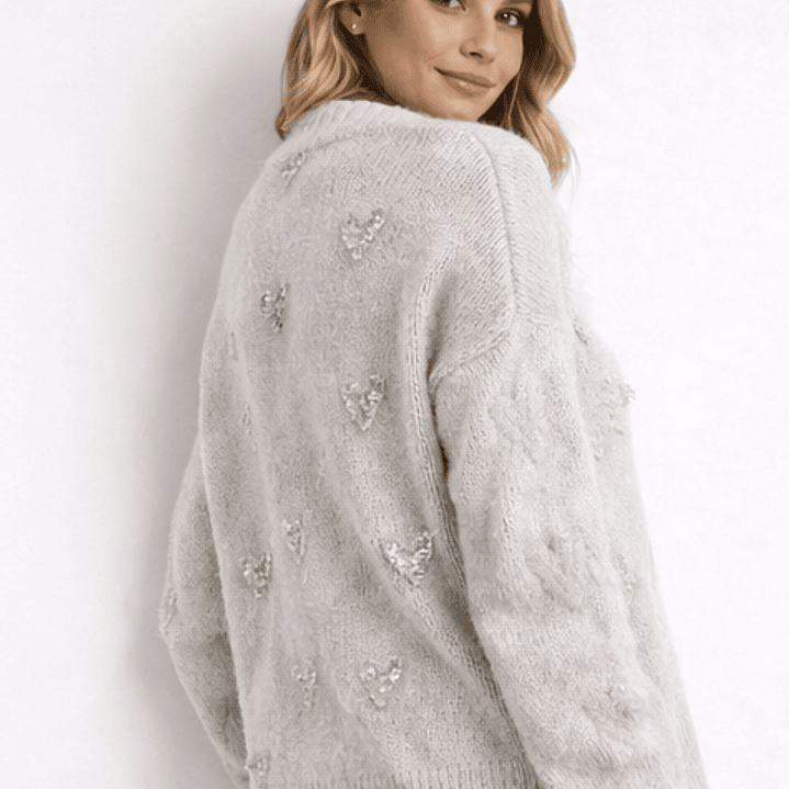 Camisola malha Maitté coração 1