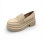 Mocassins bege - thumbnail 1