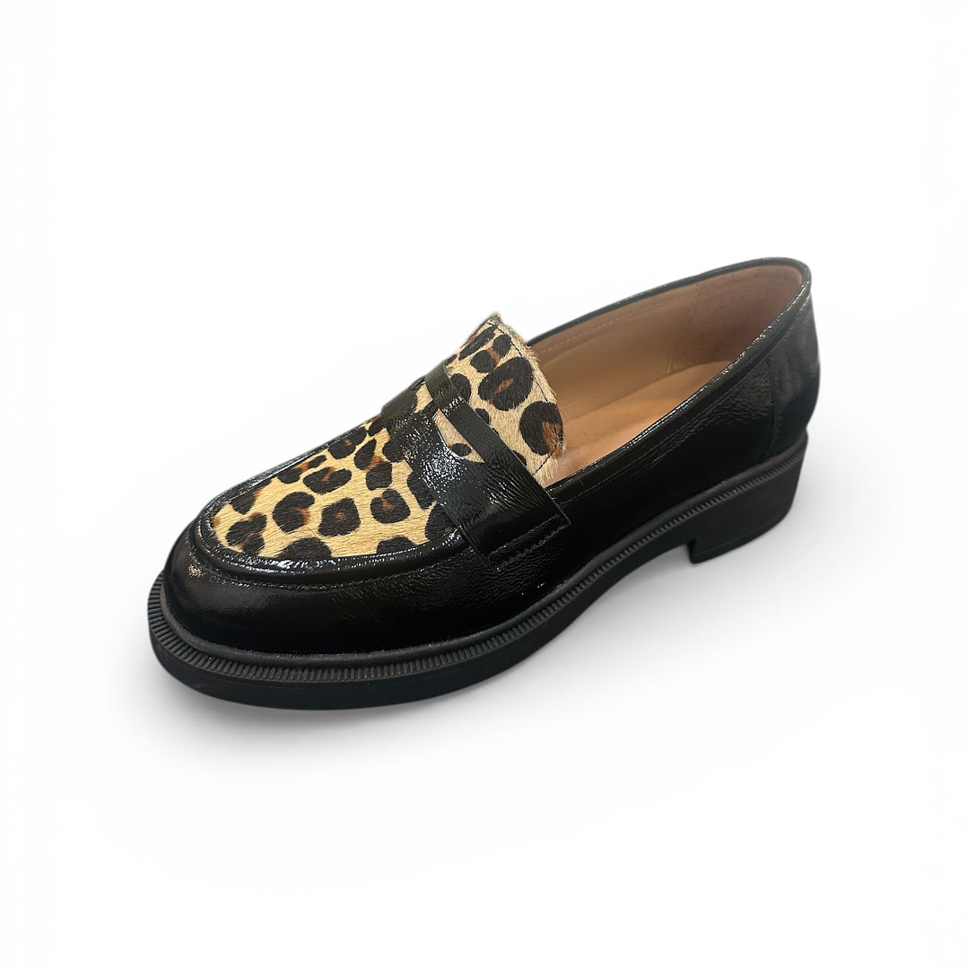 Mocassins em pele  animal print invogue 1