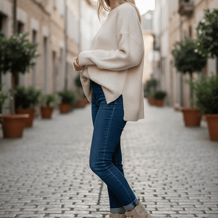 Botas pêlo bege Dona V  2